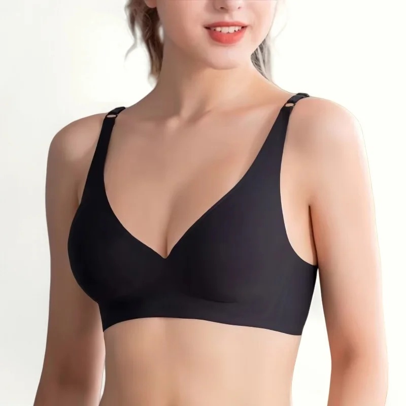 2Pcs/Set Seamless Bras For Wom - Bralette Wireless Soft 评论和价格
