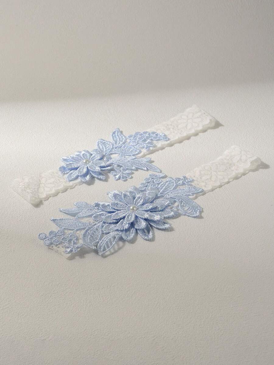 2pcs/Set Fashionable Court-Sty - Garter Belt Set 评论和价格
