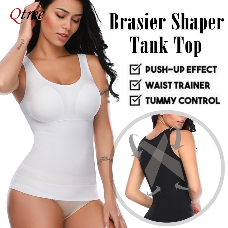 Qtree Women Tummy Control Shap - Shapewear Bodysuit Firm 评论和价格