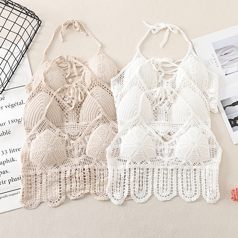 Summer Clothes Crochet Top Sex - Strapless Bra Backless 评论和价格