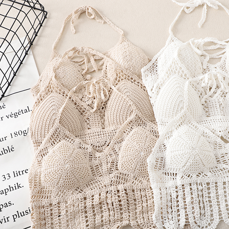 Summer Clothes Crochet Top Sex - Strapless Bra Backless 评论和价格