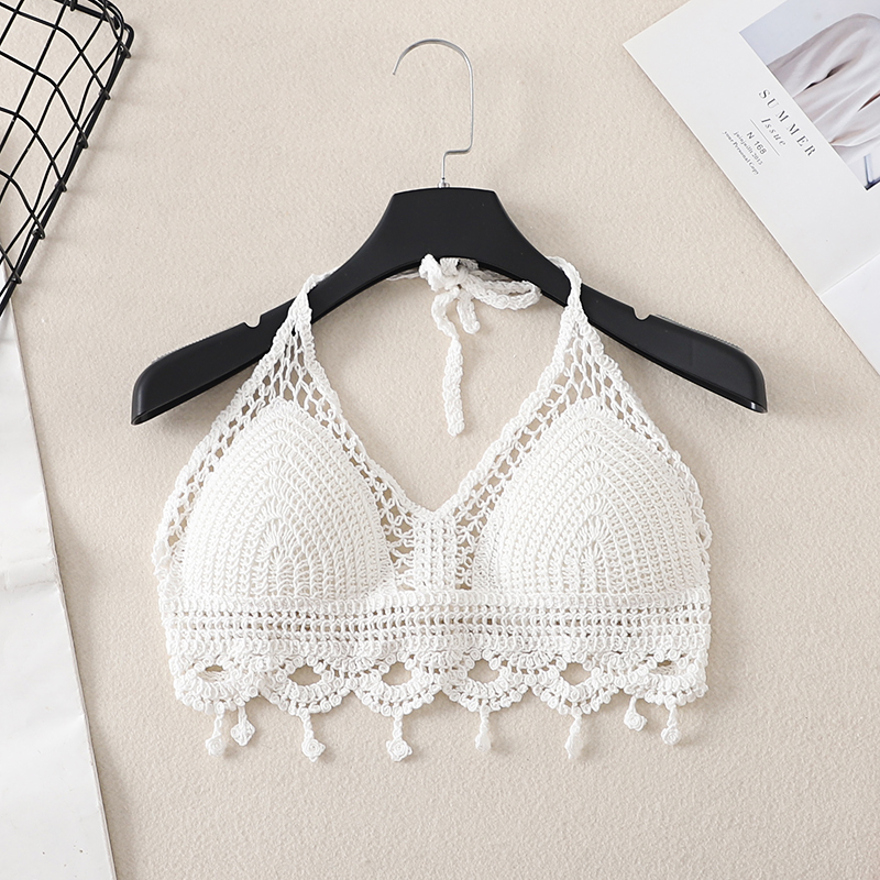 Summer Clothes Crochet Top Sex - Strapless Bra Backless 评论和价格