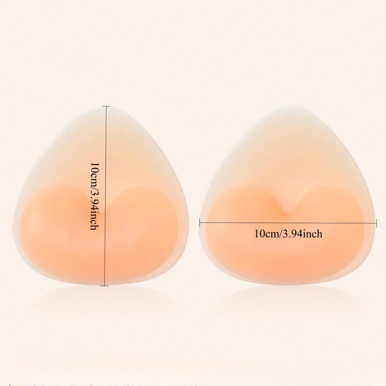 Silicone Bra Inserts, Triangle - Push Up Bra Padded 评论和价格